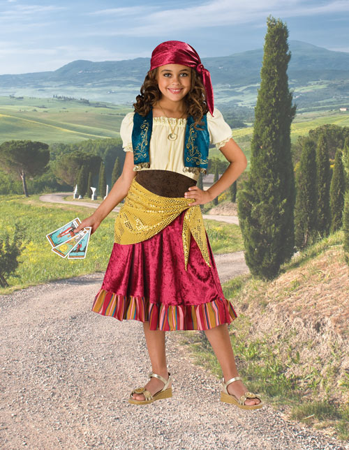 Girls Gypsy Costume Girls Gypsy Costume