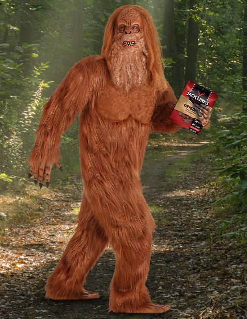 Jack Links Sasquatch Costume for Big Men Jack Links Sasquatch Costume for Big Men