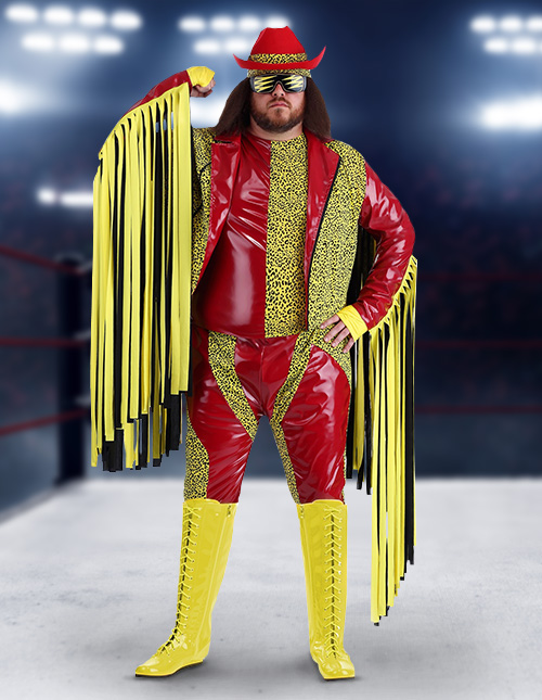 Plus Size Macho Man Costume Plus Size Macho Man Costume