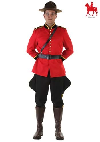 Men's RCMP Canadian Mountie Costume Logo Update