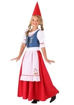 Girl's Garden Gnome Costume