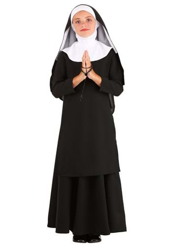 Kid's Deluxe Nun Costume Main UPD